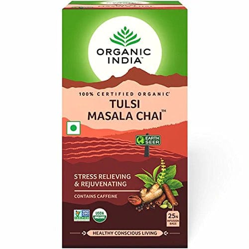 Organic India Tulsi Masala Chai 25 Teabags