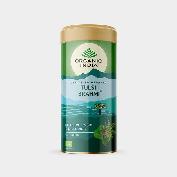 Organic India Loose Tulsi Brahmi Tea 100g