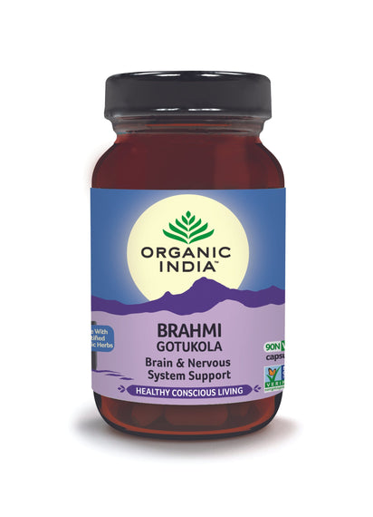 Organic India Brahmi 90 Capsules - Organic India